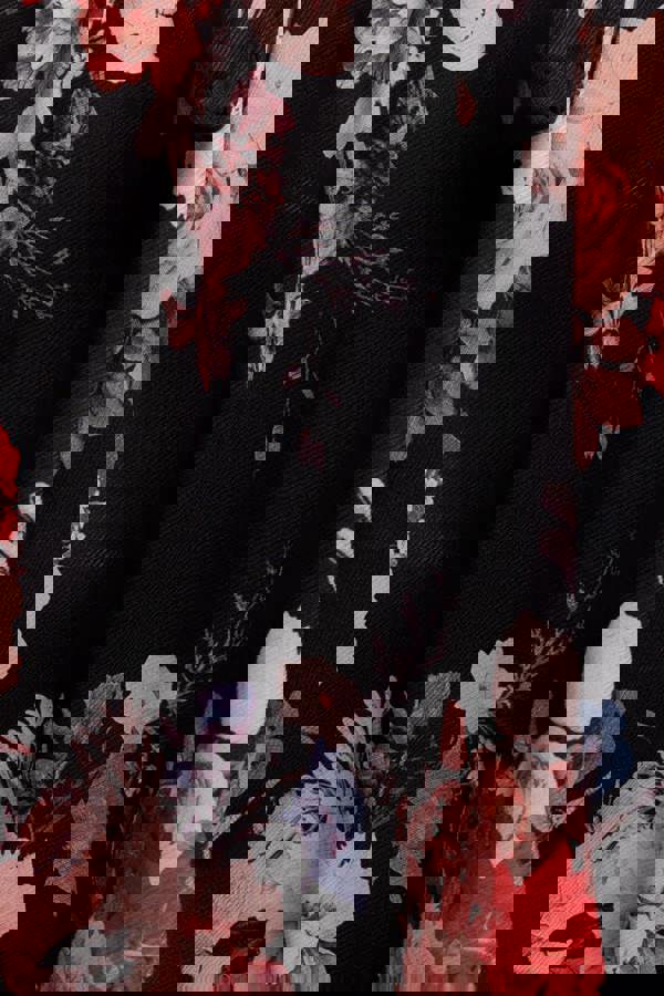 Flutter Sleeve Printed Midi Dress - Leopard Print DR3462