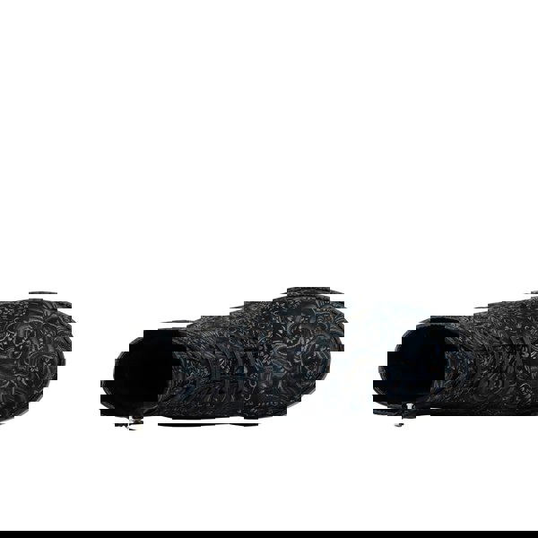 Embassy London Laviva High - Black & Blue - Women's leather-lined wide fit high ankle boot