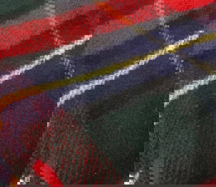 Tweedmill Tartan PNW Kilgour  Blanket/Throw Multi 150cm x 183cm 100% New Wool Made in the UK