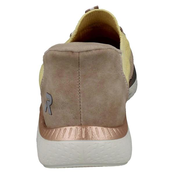 Rieker Ladies Sport Rieker Ready2Go Slip On Vegan Trainers M5066
