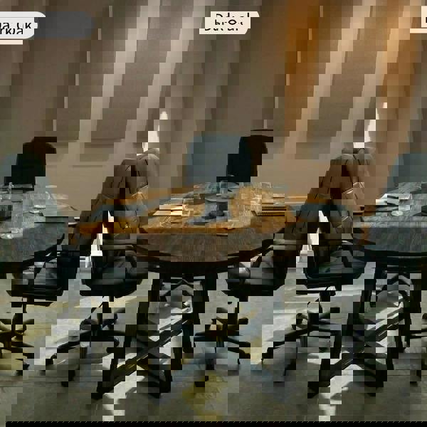 TRL Furniture Sleek & Slender Round&nbsp;Meeting Room Table