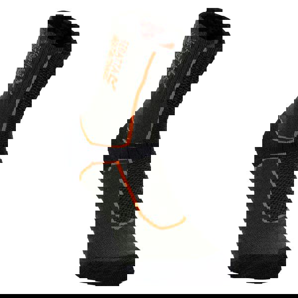 Regatta Mens Merino Wool Hiking Socks - Dark Khaki/Orange - 