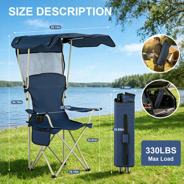 Leaper Portable Folding Camping Chair