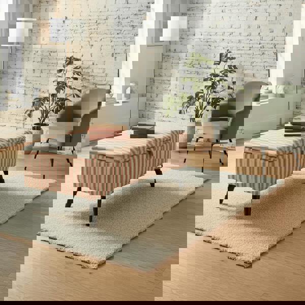 Durable Fabric Ottoman Seat for Guest Rooms – Multi - Purpose Footstool & Storage Bench - ISTOOLS