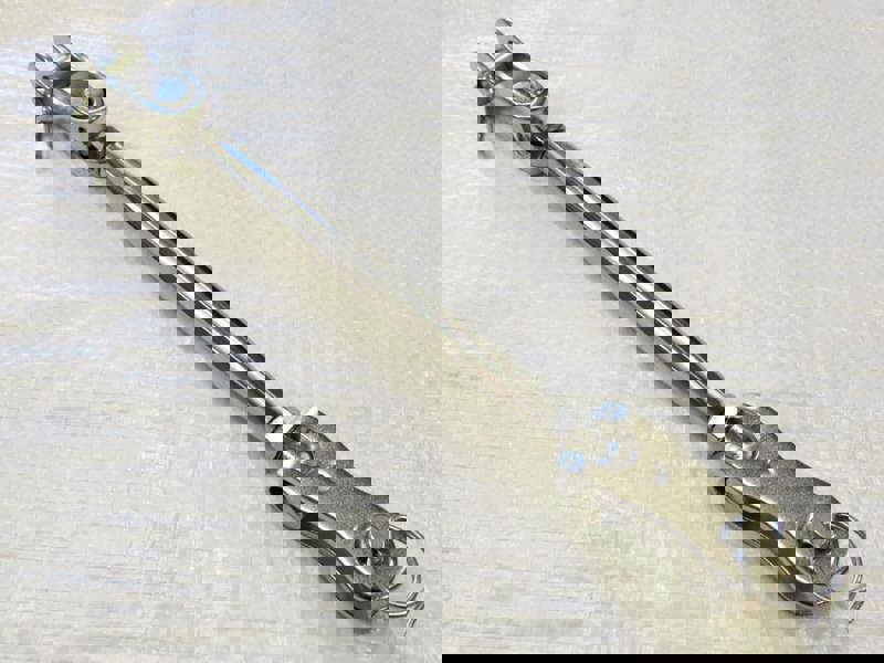 Stainless Steel Turnbuckle Toggle/Toggle 8MM (Rigging Screw Barrel Strainer Tensioner Closed)