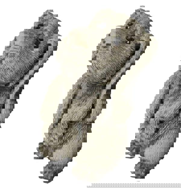 Cheeky Stone Cast Airedale Terrier Garden Statue