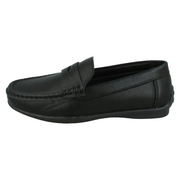 Thomas Blunt Boys Thomas Blunt Flat Slip On Smart Loafer Shoes N1155