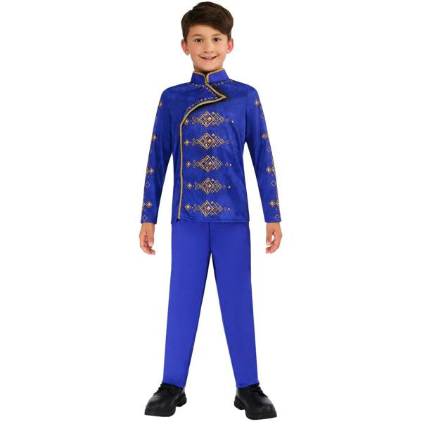 Bristol Novelty Childrens/Kids Dashing Prince Costume Set - Dark Blue - 