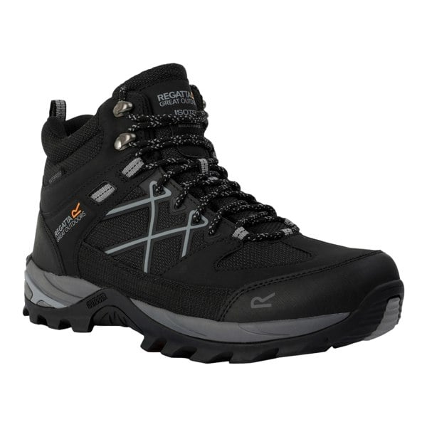 Regatta Mens Samaris III Walking Boots - Black/Graphite Black