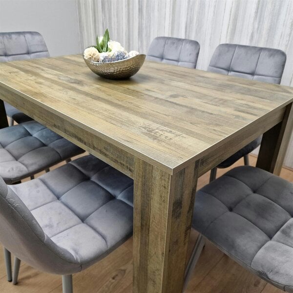 Kosy Koala Dining Table Set with 6 Chairs Dining Room and Kitchen table set of 6