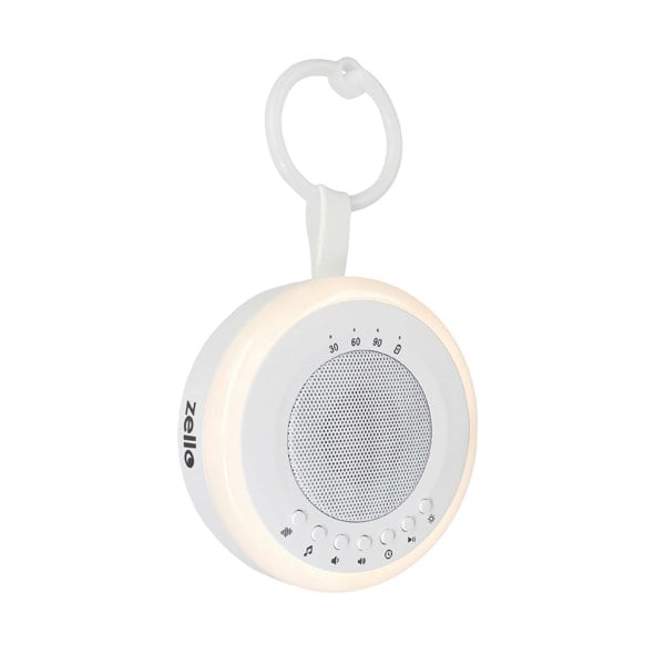 Zello Rechargeable Portable White Noise Machine (16 Soothing Sounds)