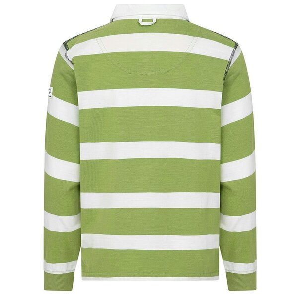 Lazy Jacks LJ78C - Long Sleeve Rugby Top - Lime