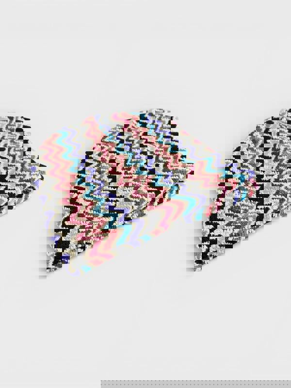 Missoni Zigzag Beanie Pink Multi