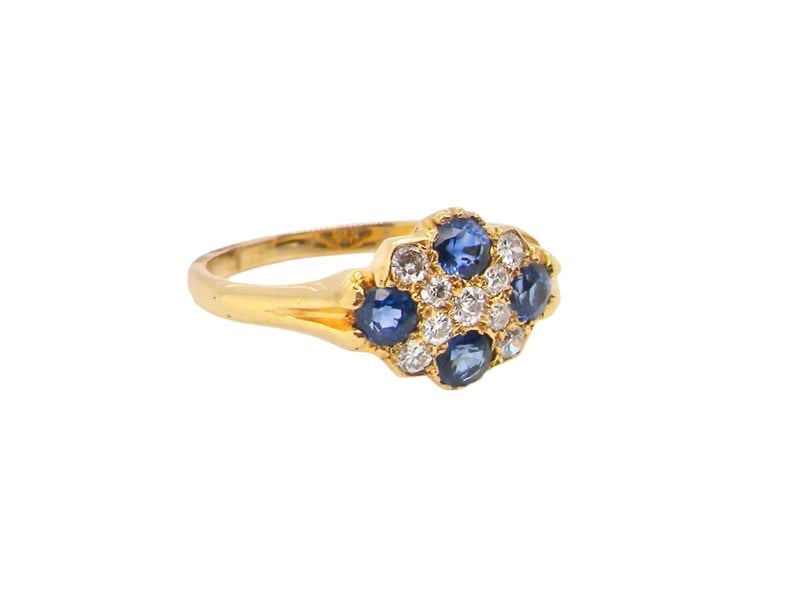 Vintage Tom An antique Sapphire and Diamond Ring