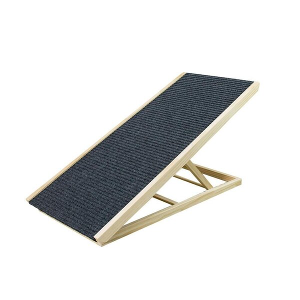 Havendro Adjustable Heights Dog Pet Ramp Foldable Stairs Non-Slip Ramp for Car Bed Sofa