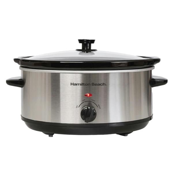 Hamilton Beach The Family Favourite 6.5L Slow Cooker - Silver