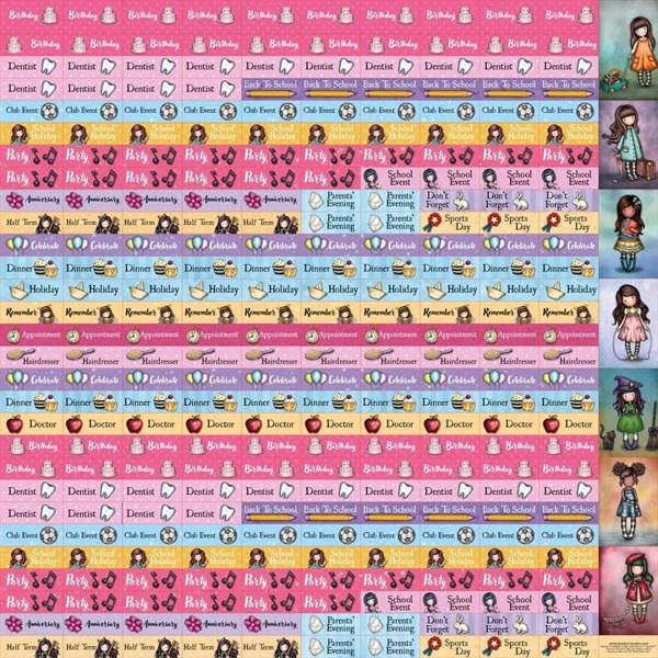 Gorjuss, Family Planner 2026 - 2027, Family Planners, Month To View, Family, Gift