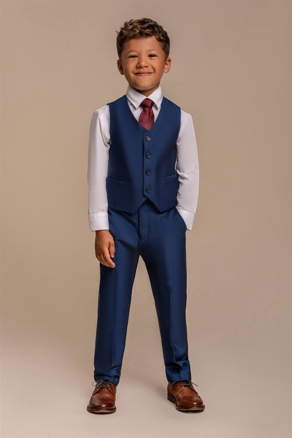 Boys Ford Waistcoat With Trouser front