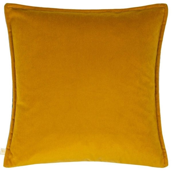 Wylder Holland Park Peacock Cushion Cover - Saffron