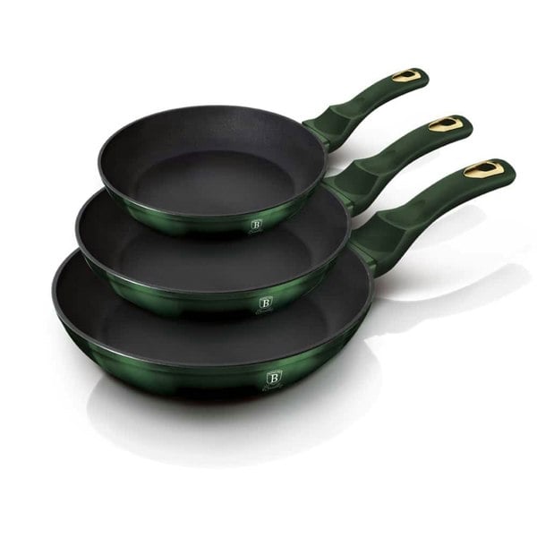 Berlinger Haus Emerald Frypan Set (3 pcs) – Berlinger Haus BH/6168F