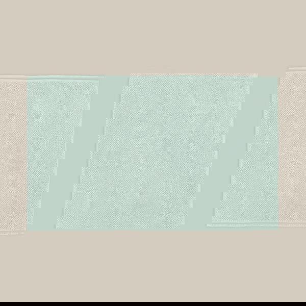 Duck egg blue bath mat made from organic cotton. Soft and sustainable bathroom accessories.