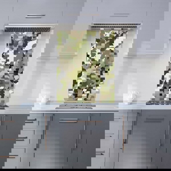 Warren Reed - Designer Camouflage Design Kitchen Splashback
