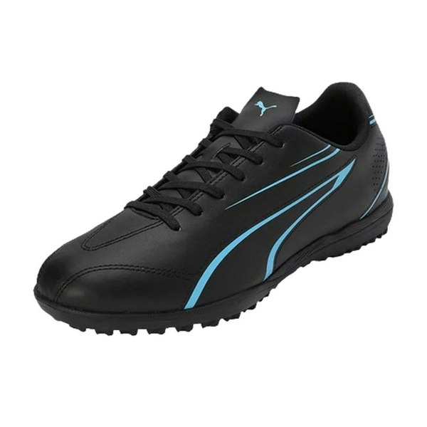 Puma Mens Vitoria Turf Training Football Boots - Black/Luminous Blue