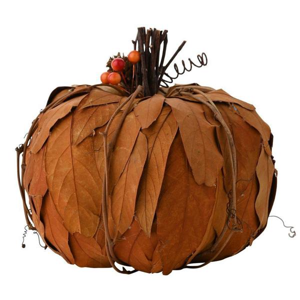 Country Living Autumn Leaves Pumpkin