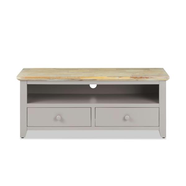 Statement Furniture Florence Wooden TV Stand With 2 Drawers and Shelf