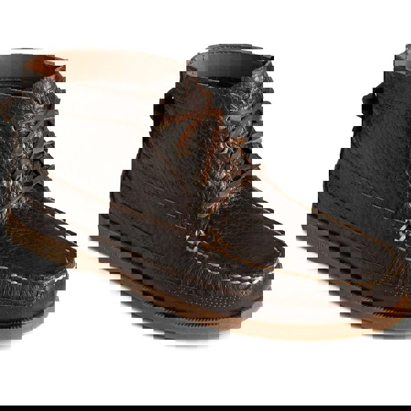 Sperry Authentic Original Boat Chukka Tumbled Boots - Dark Brown