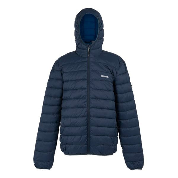 Regatta Men's Marizion Baffled Hooded Padded Jacket - Navy/Olympian Blue