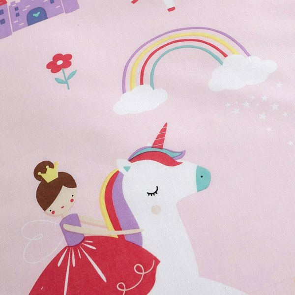 Castle Unicorn Thermal Blackout Curtains Curtains - Happy Linen Company