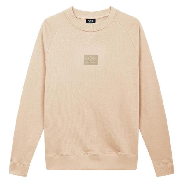 Umbro Mens Logo Sweatshirt - Simply Taupe - 