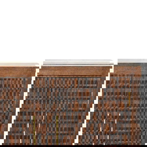 Artisan Furniture Solid Wood Vesta Textured Cabinet