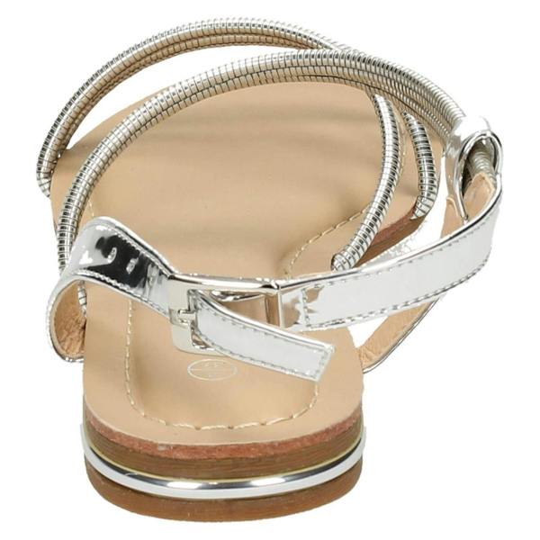 Savannah Ladies Savannah Flat Strappy Summer Sandals