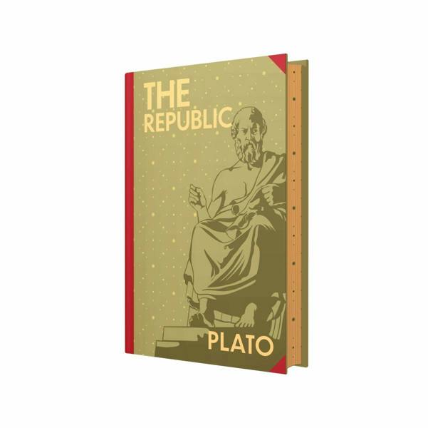 The Republic by Plato (Deluxe Hardback Sprayed Edge Edition)
