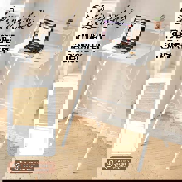 Levede Computer PC Desk Folding Office Laptop Table Study Workstation Portable