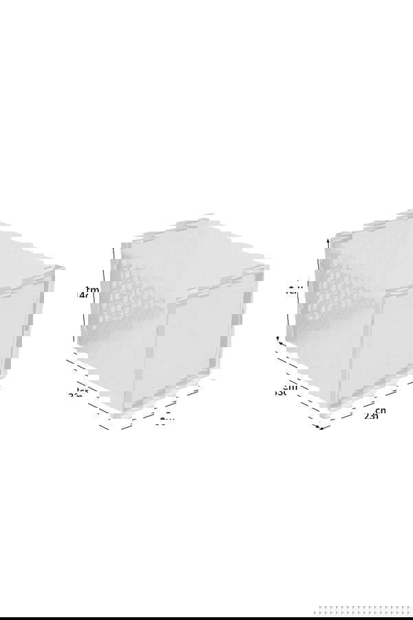 Living and Home 12Pcs Plastic Stackable Shoe Storage Box Organiser