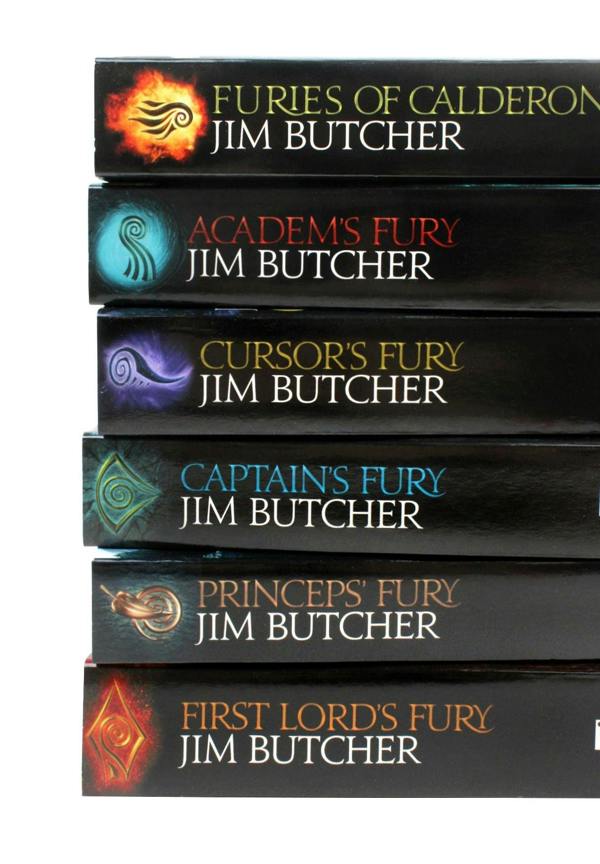 The Codex Alera Book Series 6 Books Collection Set by Jim Butcher