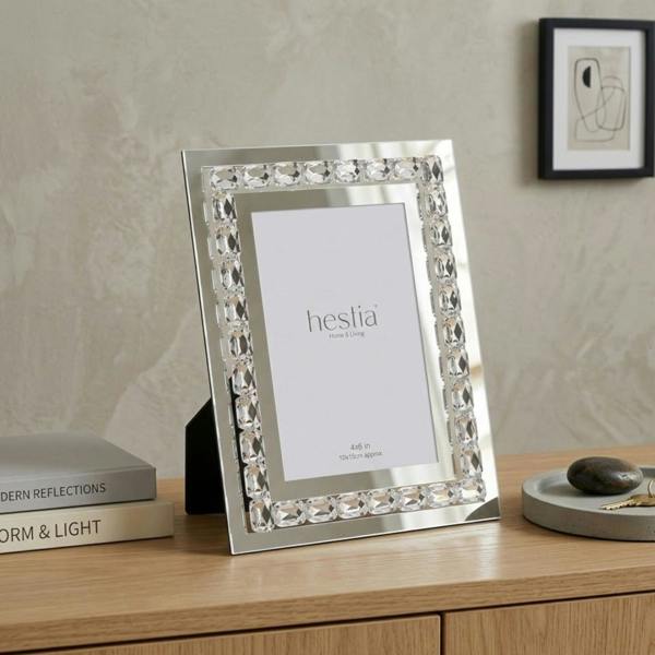 Garden Greatness Evie Crystal Rectangle Photo Frame