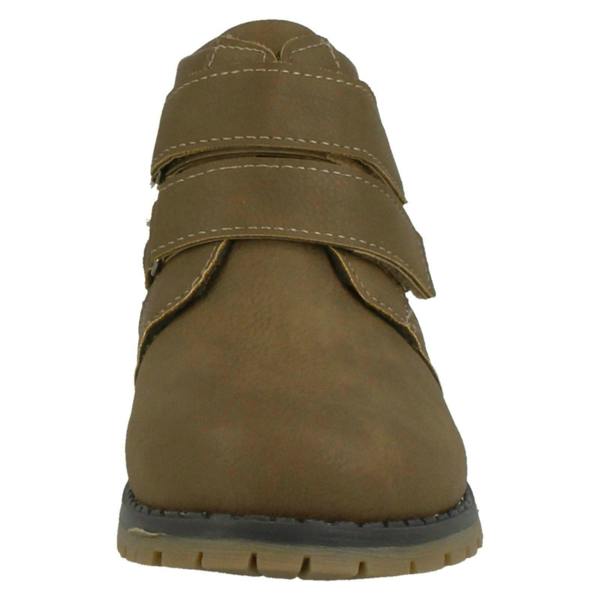JC Dees Boys JCDees Round Toe Double Strap Ankle Boots