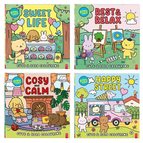Myga Sunny Vibes Colouring Series