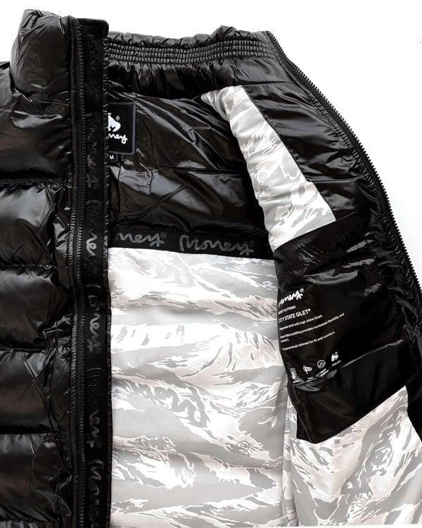 Money City State Gilet Black
