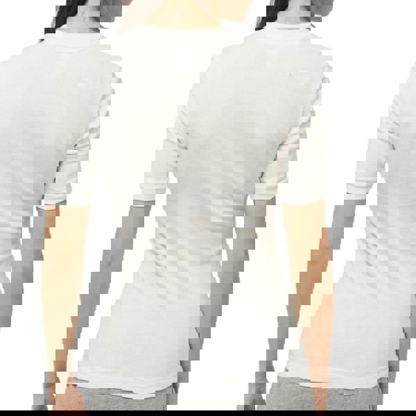 Nike Scrunched Front White Sports T-Shirt XS