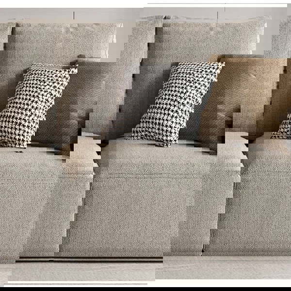 Lionel Three Seater Sofa, Linen-Weilai Concept-Weilai Concept