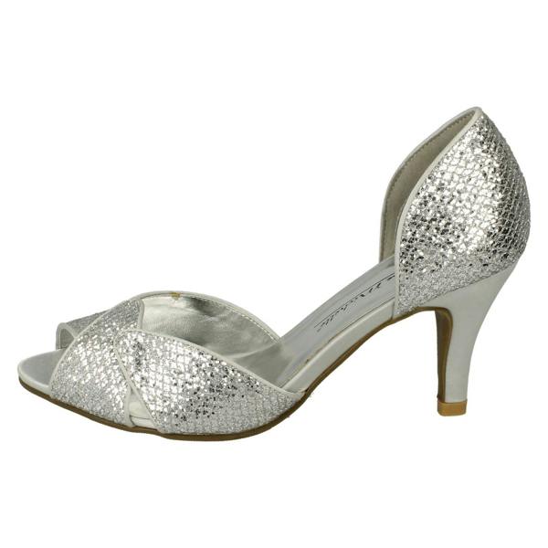 Anne Michelle Ladies Anne Michelle Slip On Heeled Shoes