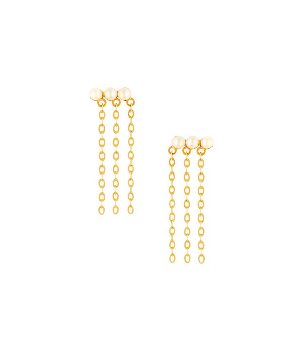 Hafeez Jewellery Barsh Pearl Earrings