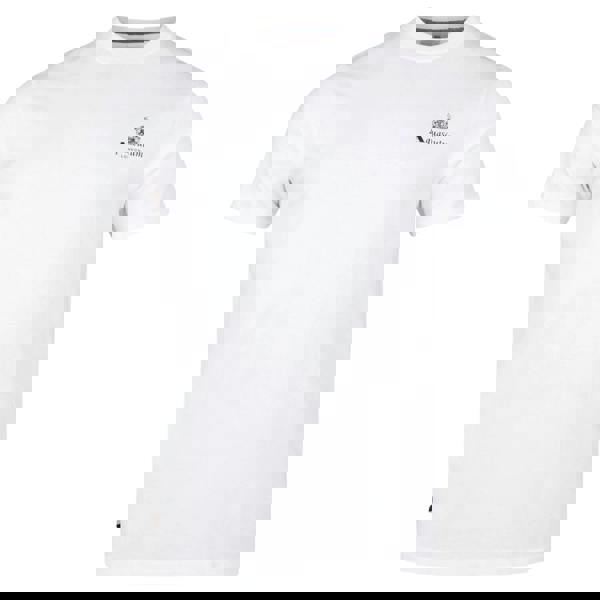 Aquascutum Active Small Logo Optical White T-Shirt