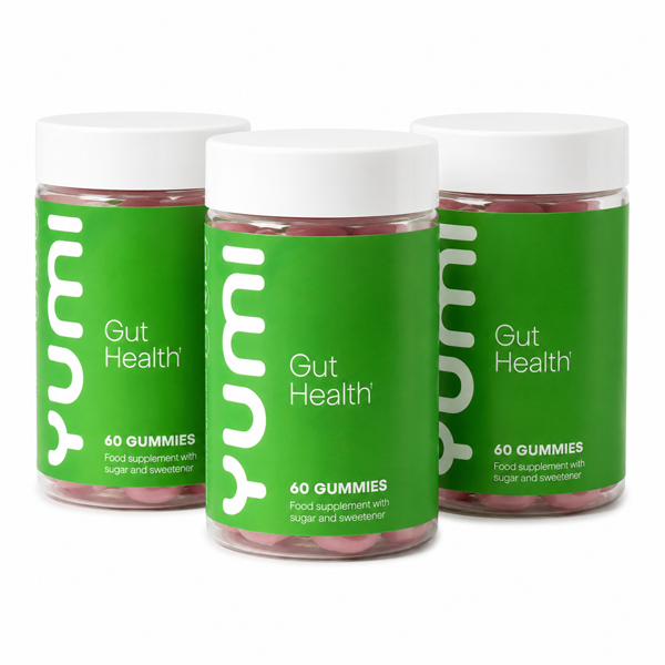 Yumi Nutrition Gut Health Probiotic 60 Strawberry Flavour Gummies