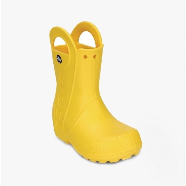 Crocs 12803-730 HANDLE IT RAIN BOOT Kids Wellies Yellow